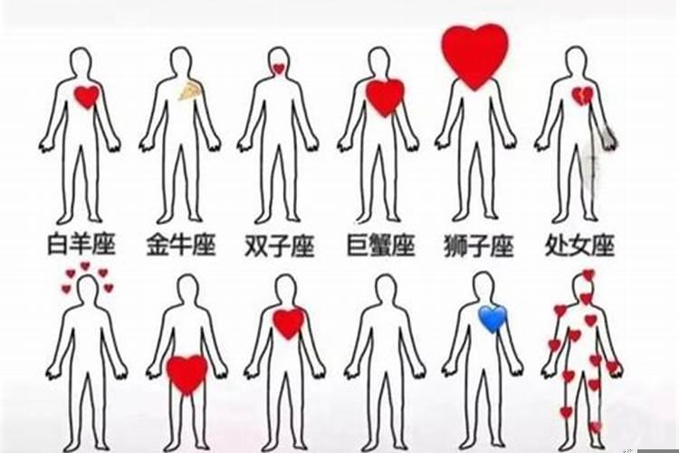 十二星座走心的表现