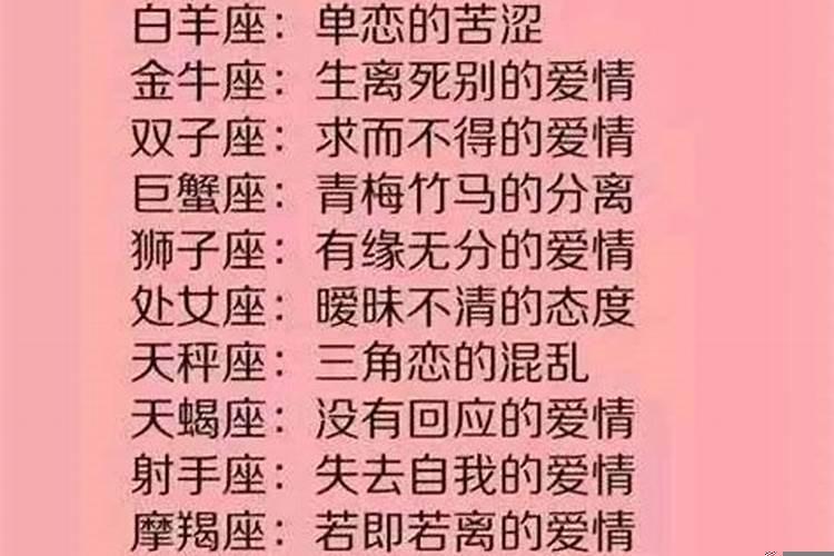 十二星座最喜欢什么吻