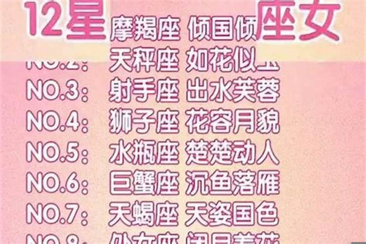 什么星座的人长得最帅