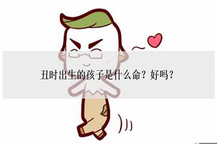 丑年丑时出生的男孩命运