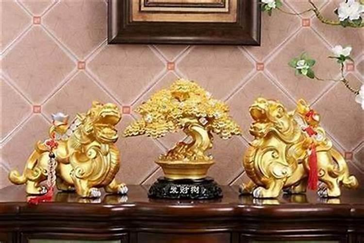 风水吸财摆件