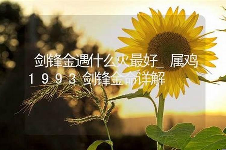 92年剑锋金命是什么金