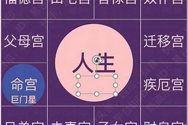 男人命主巨门身主天相