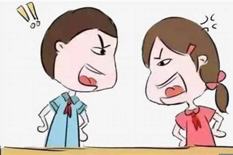 梦见和好朋友吵架生气