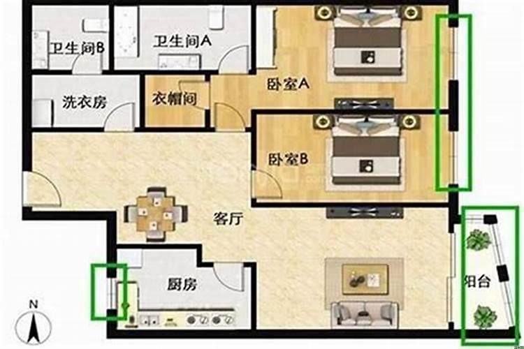 房子什么的坐向好呢