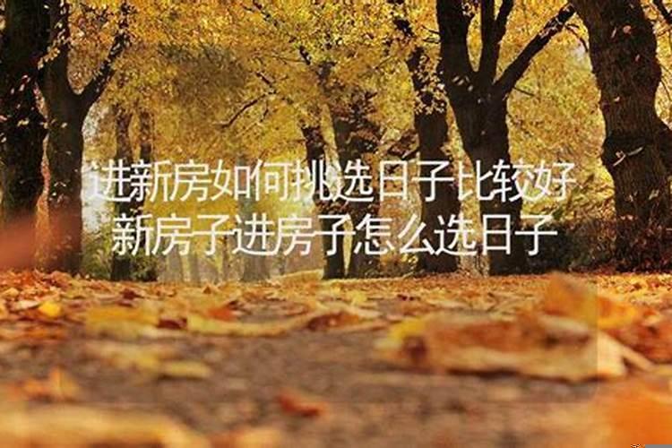 新房入伙怎么挑日子