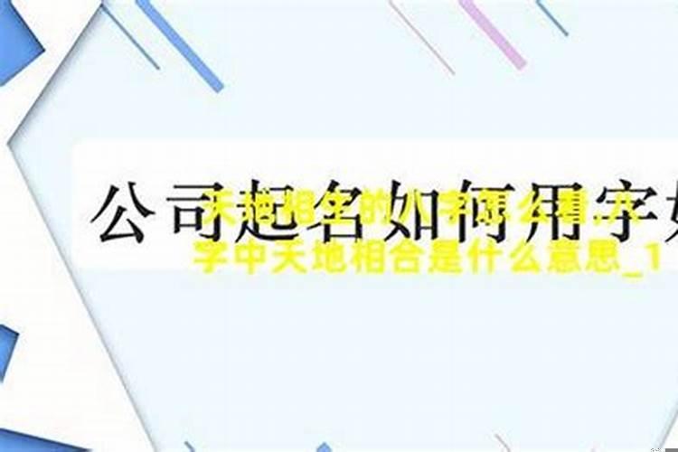 天地合气是什么意思