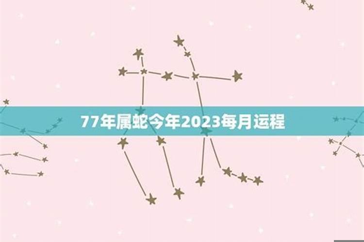 1977年属蛇的是什么命