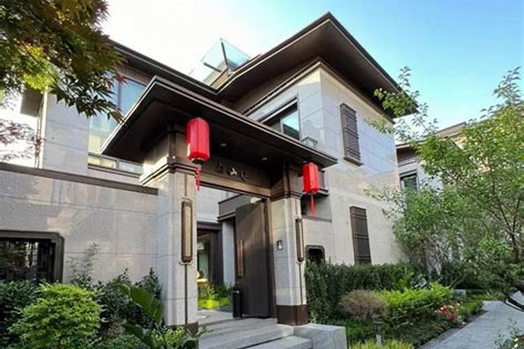 别墅庭院大门位置