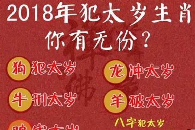 冲太岁会发生什么