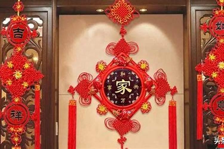 中国结挂在客厅哪里最好