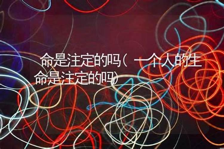 真的有命中注定的人吗知乎