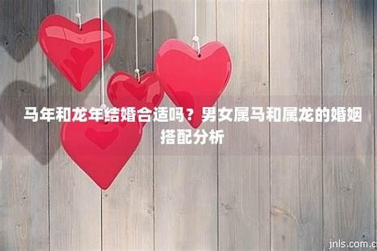 属马和属龙的婚姻合适吗