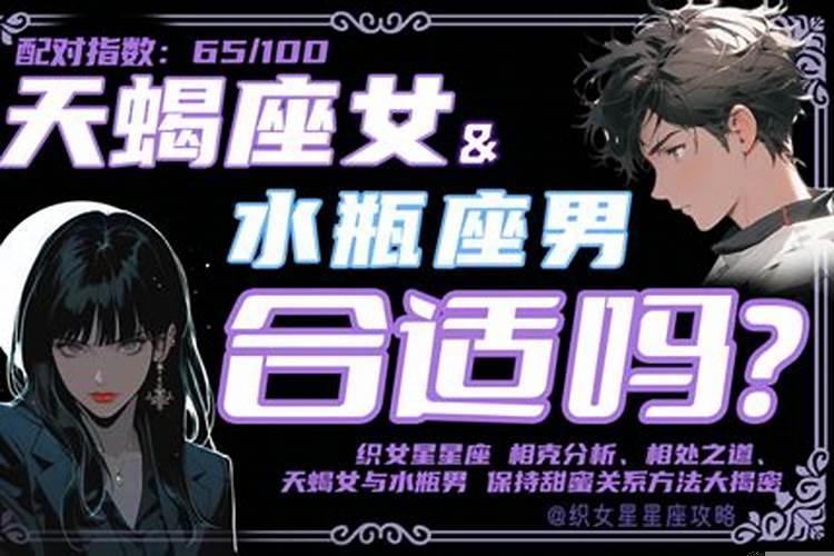 天蝎座与水瓶女相配吗