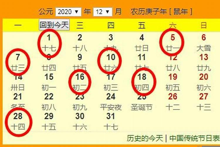 2020年12月哪一天适合入宅