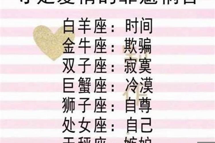 12星座的工作职业